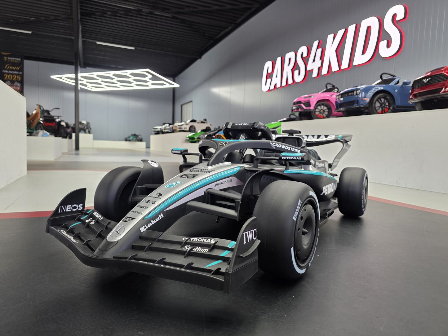 Mercedes Formel 1-barnbil 12 volt