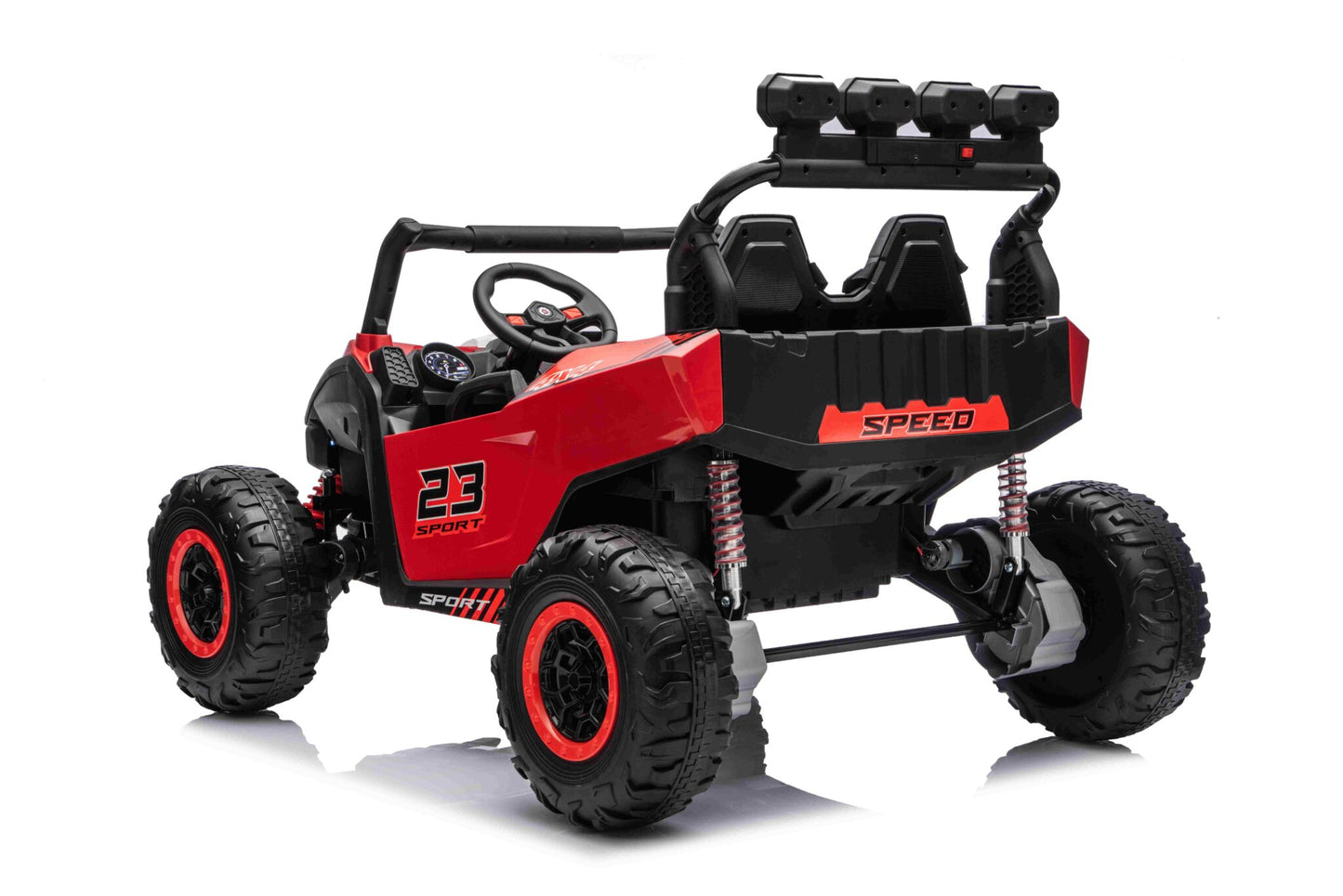 Patrol barnbuggy 24 volt röd